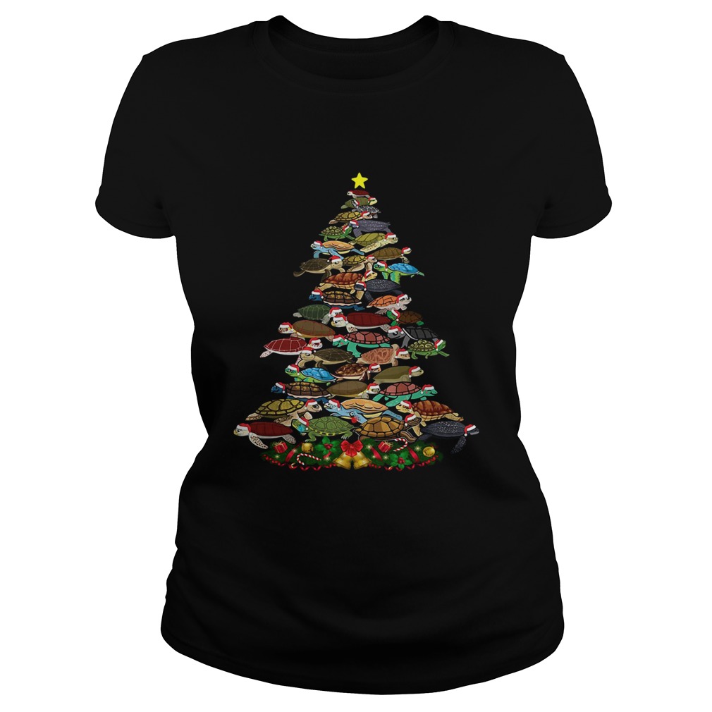 Turtles Christmas Tree Classic Ladies