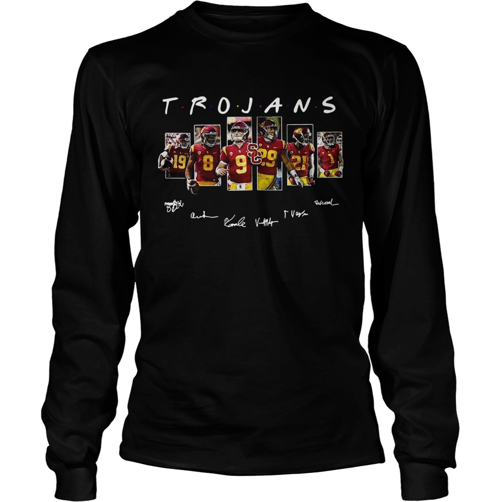 Usc Trojans Players Signatures LongSleeve