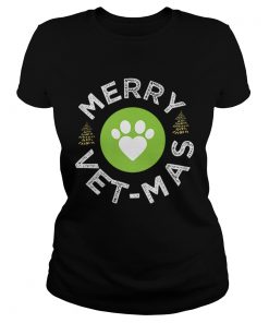 VetMas Christmas Veterinarian Vet Tech Technician  Classic Ladies