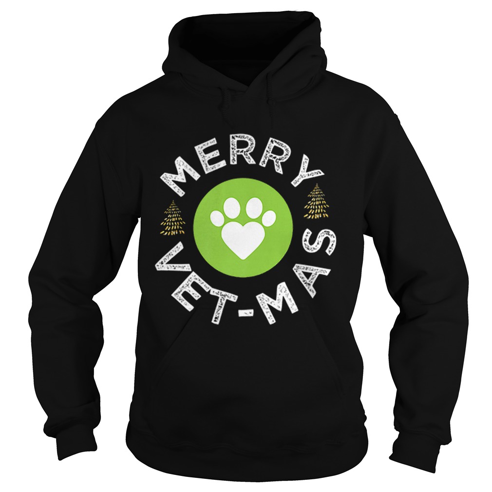 VetMas Christmas Veterinarian Vet Tech Technician Hoodie