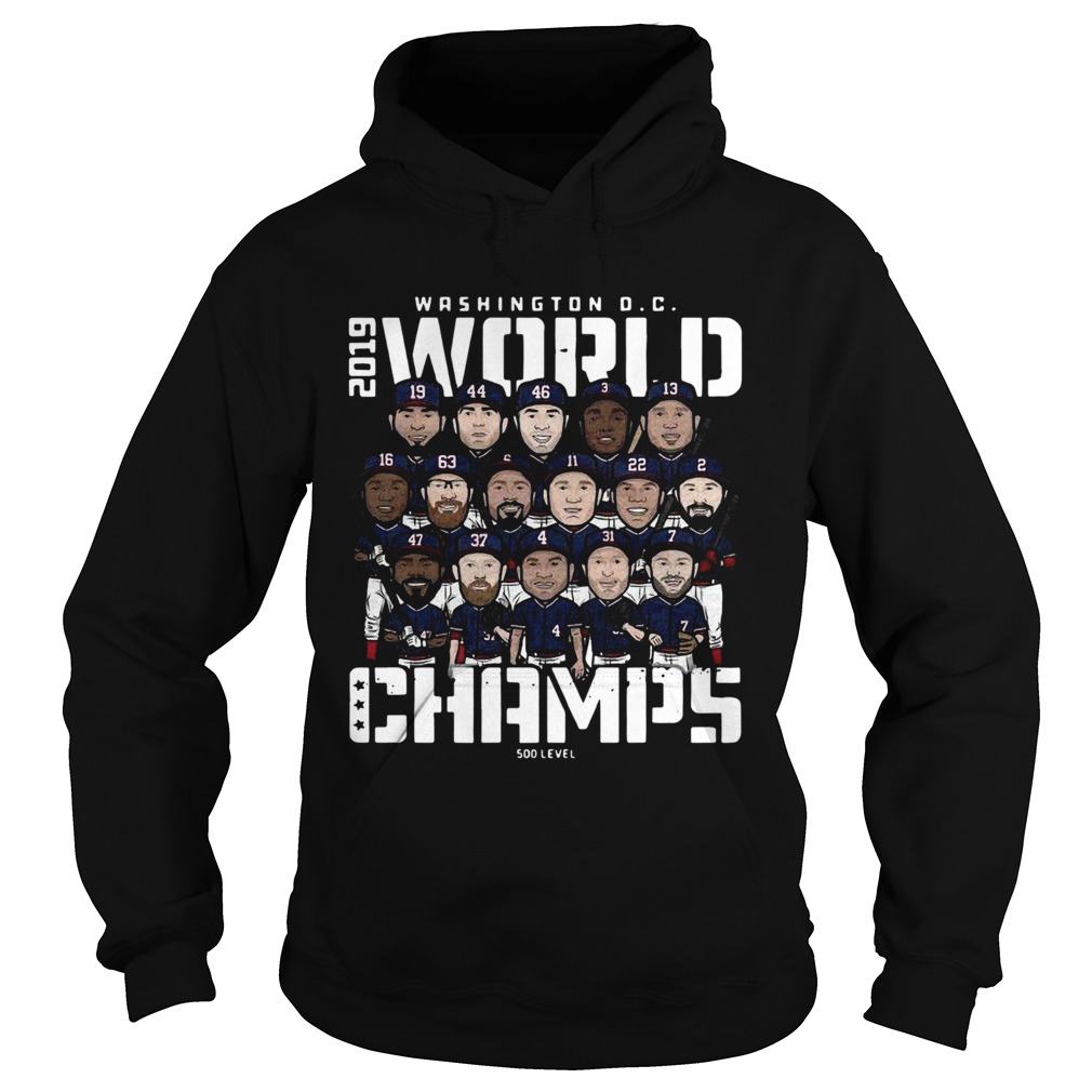 Washington Dc world champions 500 level Hoodie