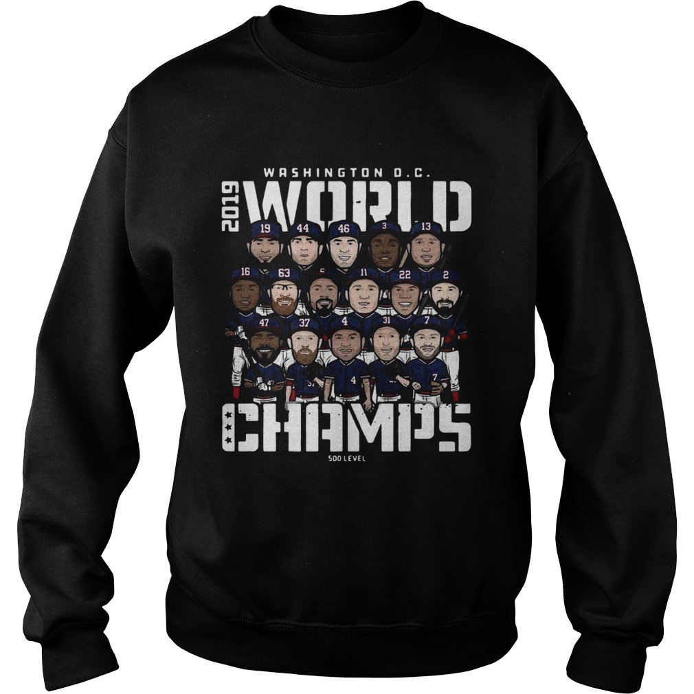 Washington Dc world champions 500 level Sweatshirt