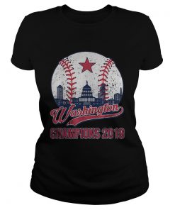 Washington Nationals Champions 2019  Classic Ladies