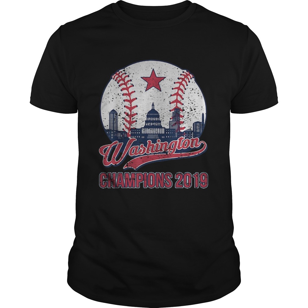 Washington Nationals Champions 2019 shirt