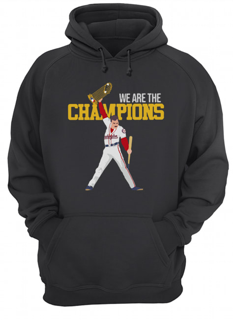 Washington Nationals Freddie Mercury We Are The Champions Unisex Hoodie