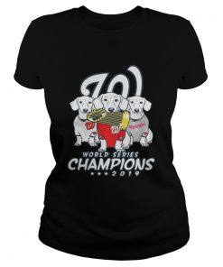 Washington Nationals World Series Champions 2019 Dachshund  Classic Ladies