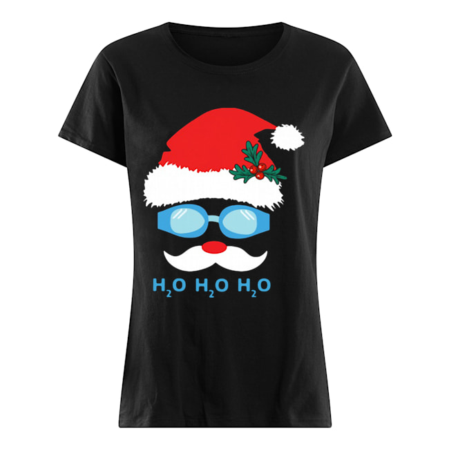 Water H20 Santa Claus Christmas Classic Women's T-shirt