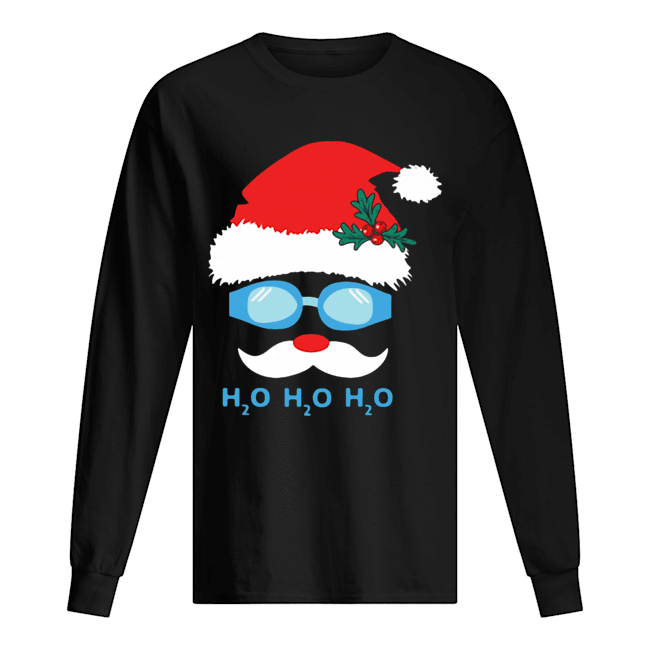 Water H20 Santa Claus Christmas Long Sleeved T-shirt 