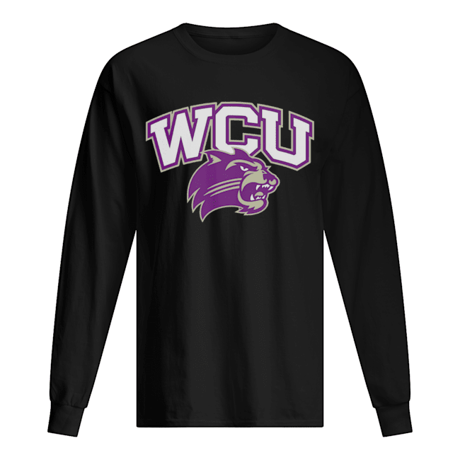 Western Carolina Catamounts football Logo Long Sleeved T-shirt 