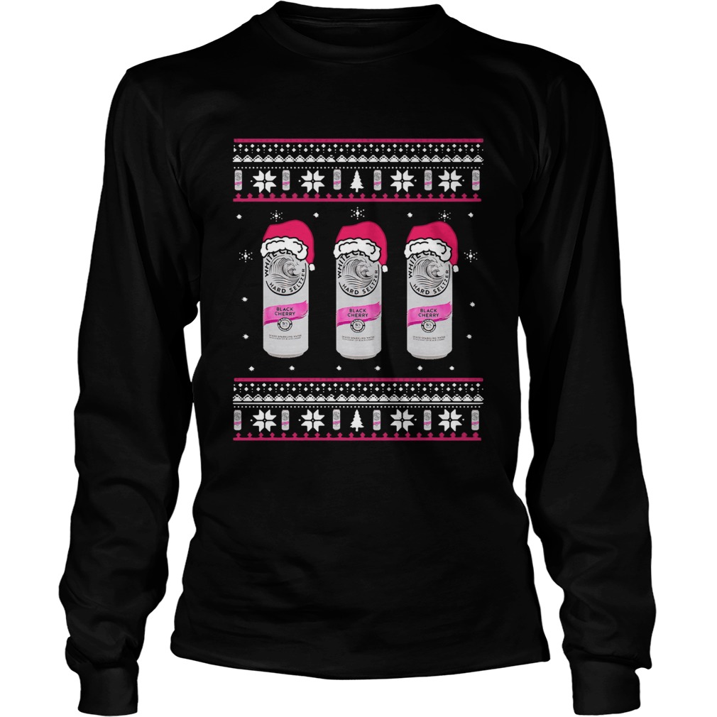 White Claw Black Cherry Ugly Christmas LongSleeve