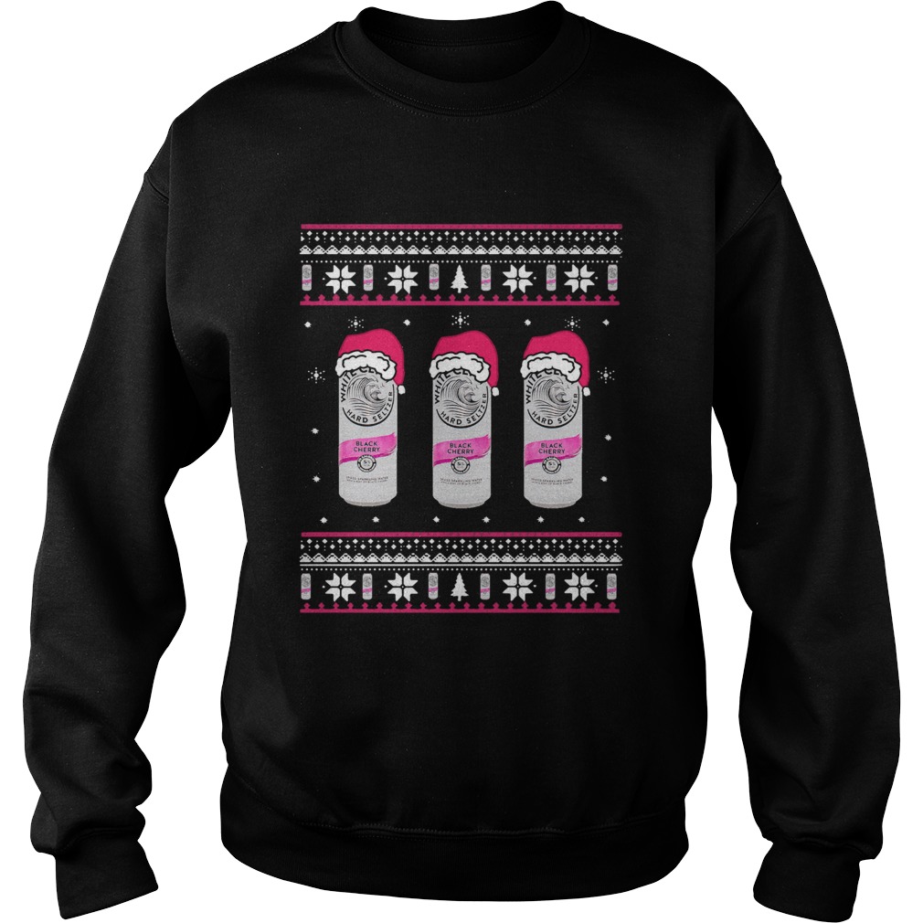 White Claw Black Cherry Ugly Christmas Sweatshirt