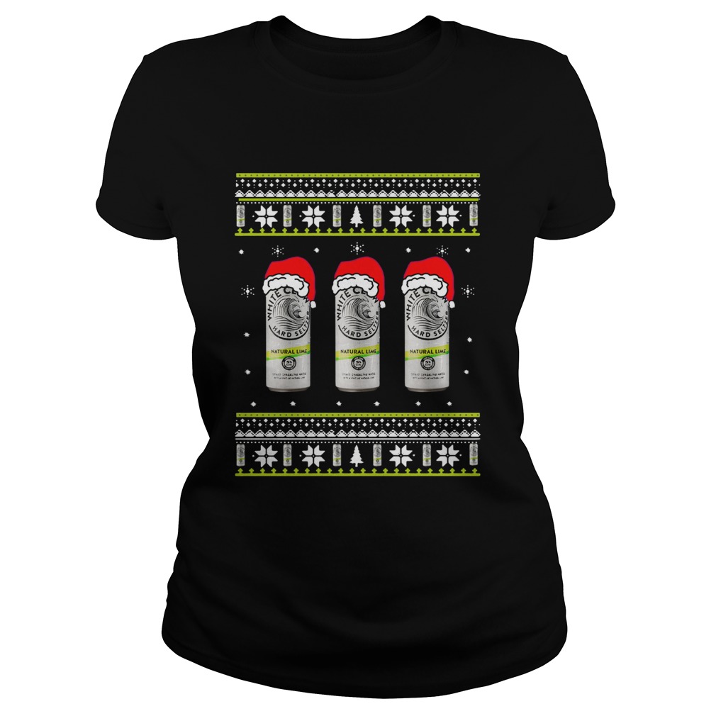 White Claw Natural Lime Ugly Christmas Classic Ladies