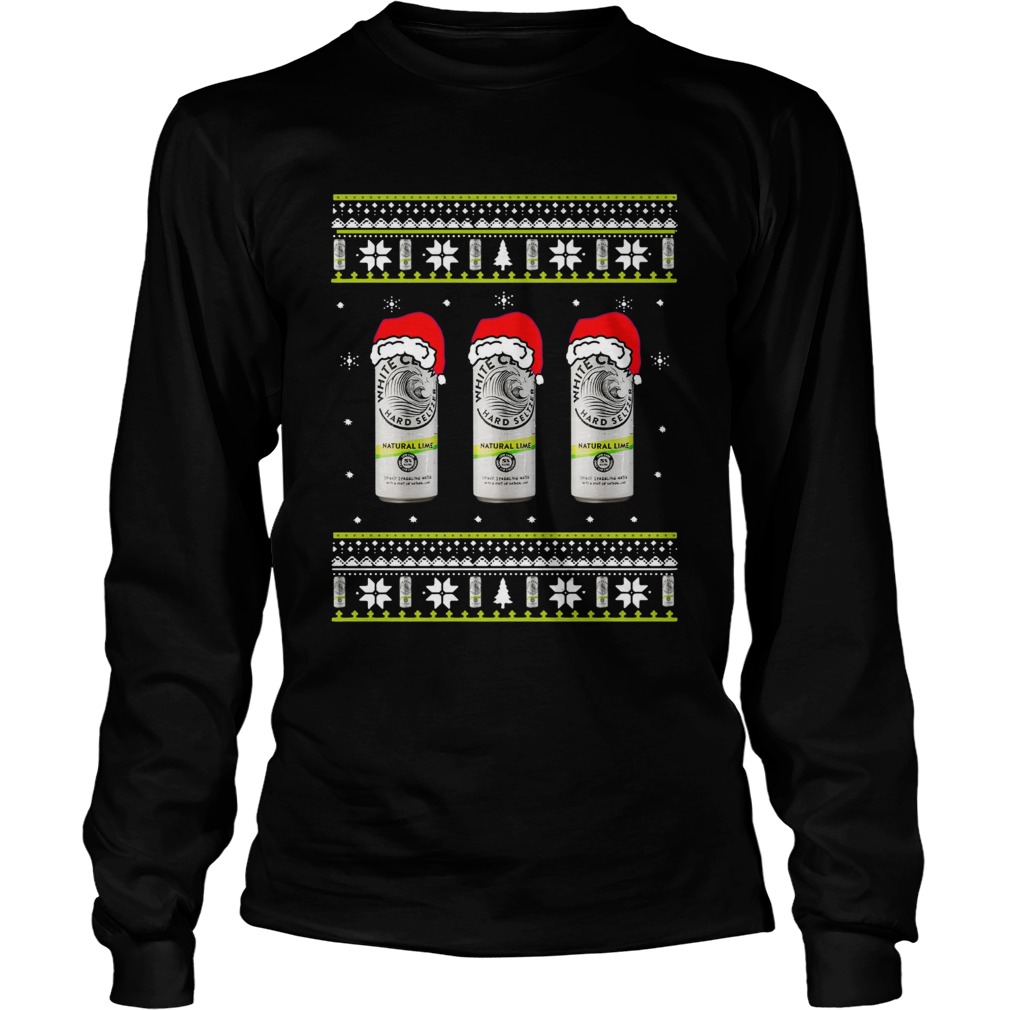 White Claw Natural Lime Ugly Christmas LongSleeve