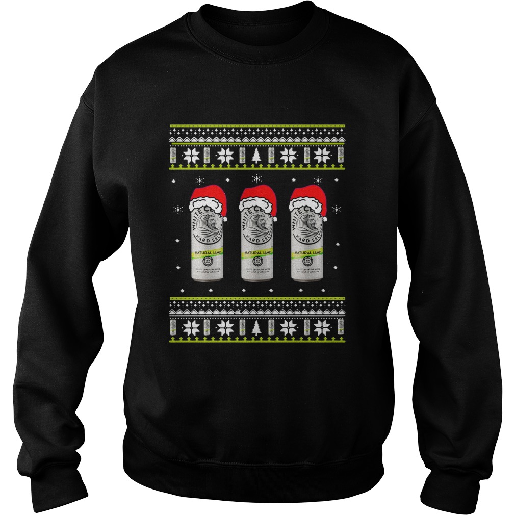 White Claw Natural Lime Ugly Christmas Sweatshirt