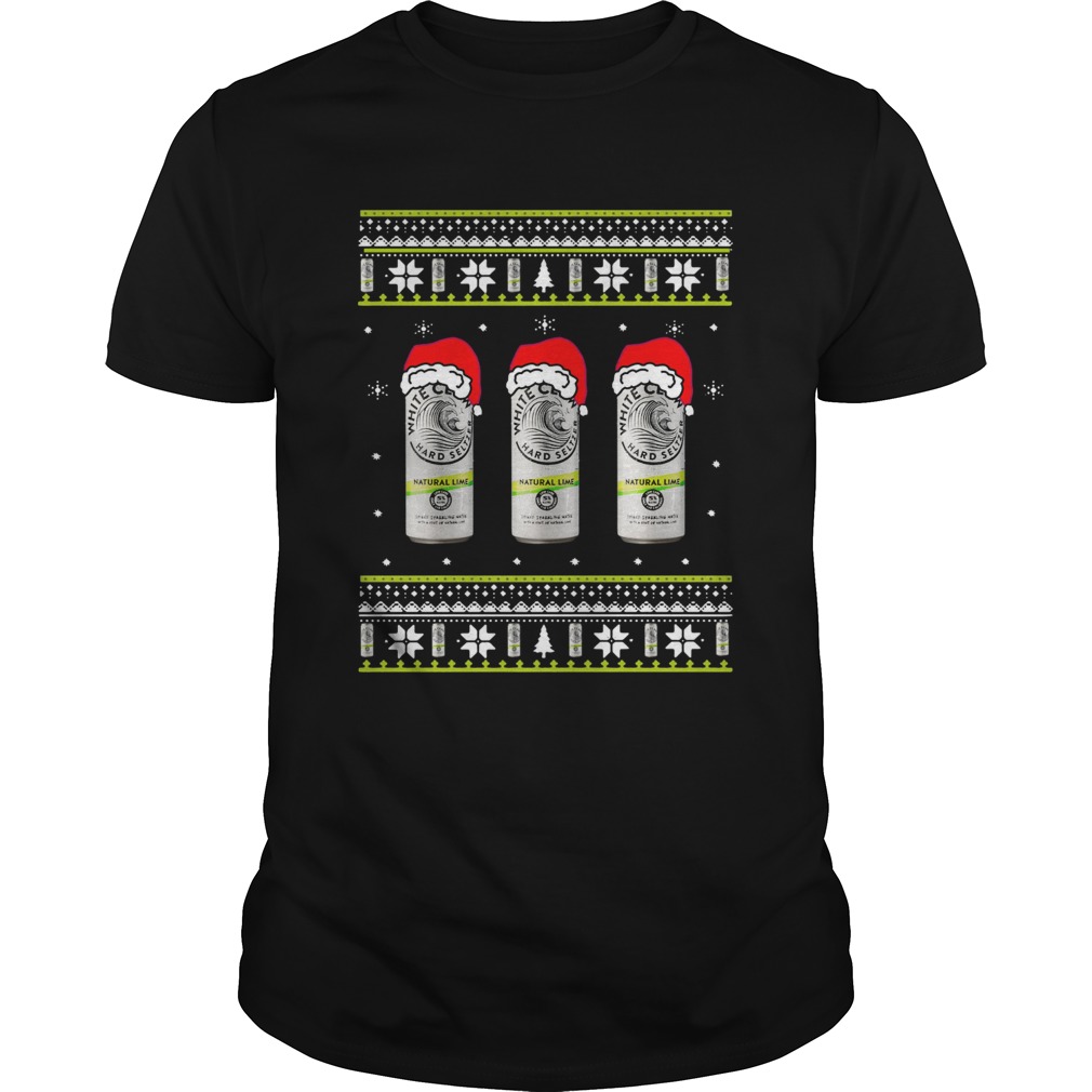 White Claw Natural Lime Ugly Christmas shirt