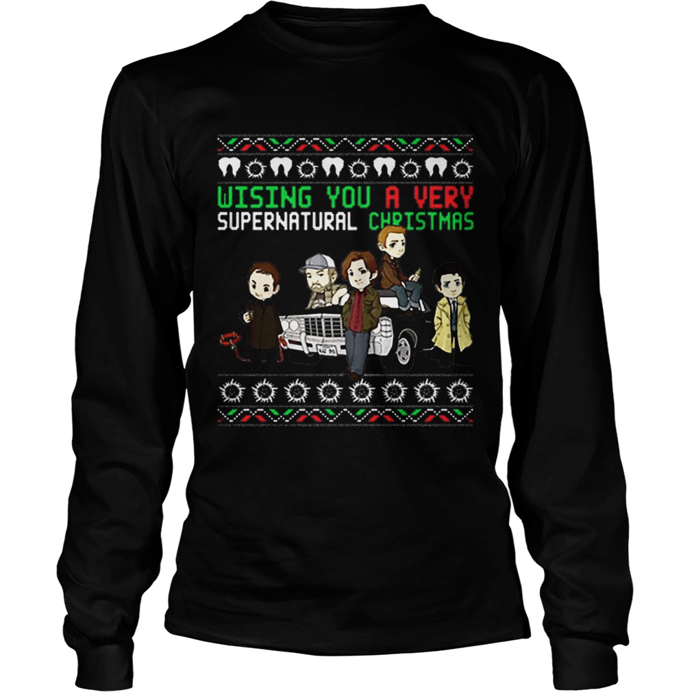 Wishing You A Very Supernatural Christmas LongSleeve