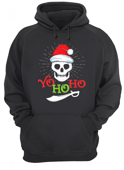 Yo Ho Ho Pirate Boat Cruise Christmas Unisex Hoodie