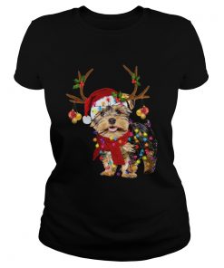 Yorkshire Terrier Gorgeous Reindeer Christmas  Classic Ladies