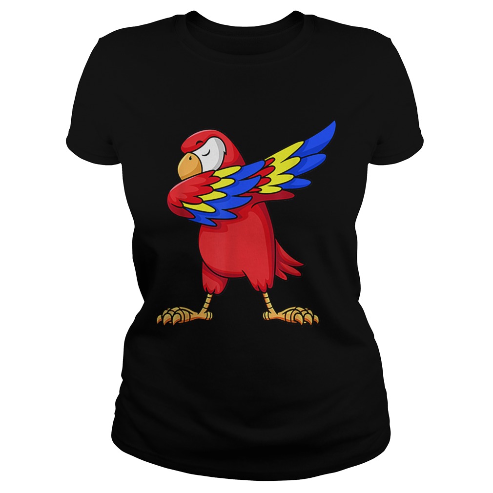 1575345914Parrot Dabbing for kids birthday party gift Family Christmas Classic Ladies