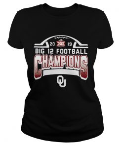 2019 Big 12 Football Champions Oklahoma  Classic Ladies