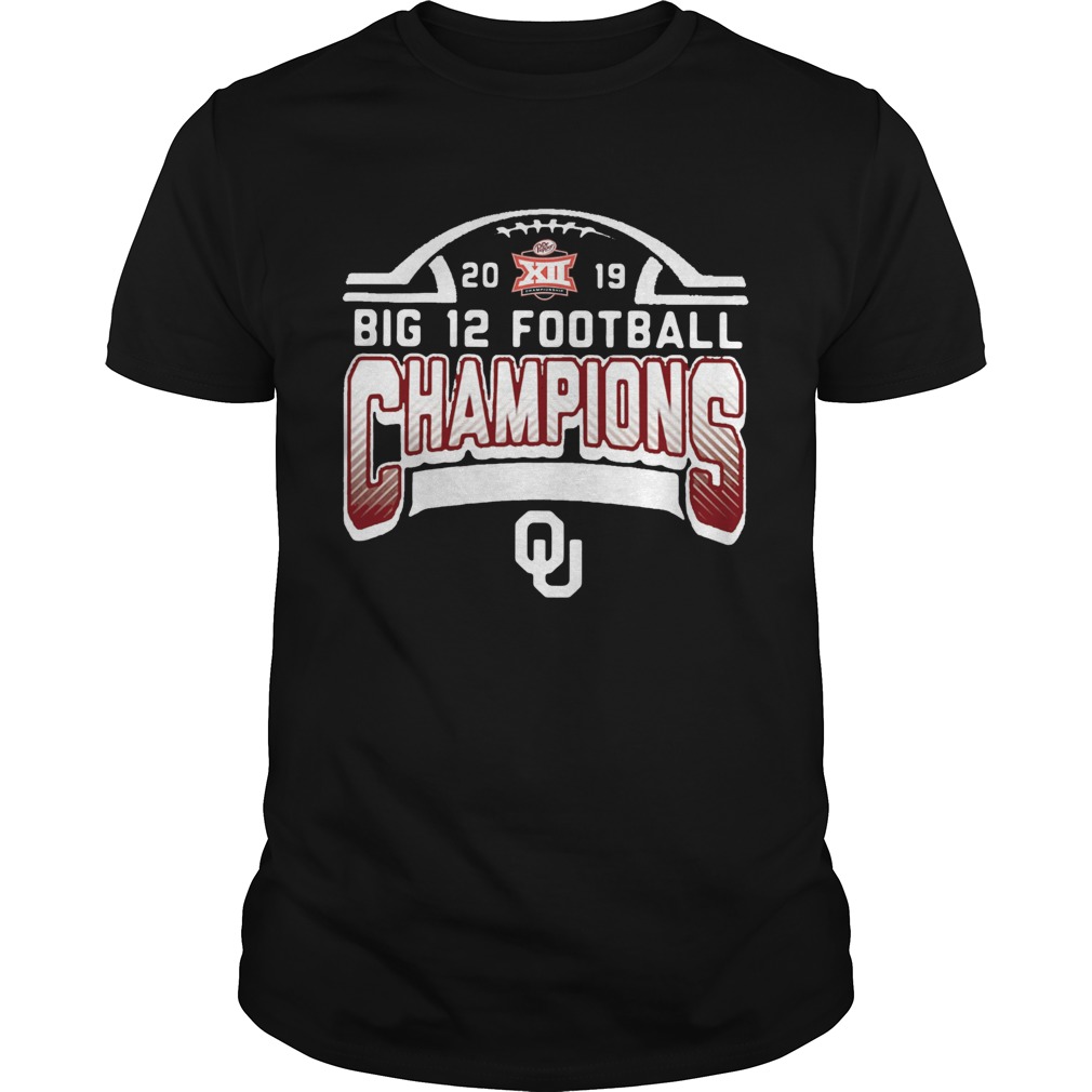 2019 Big 12 Football Champions Oklahoma shirt