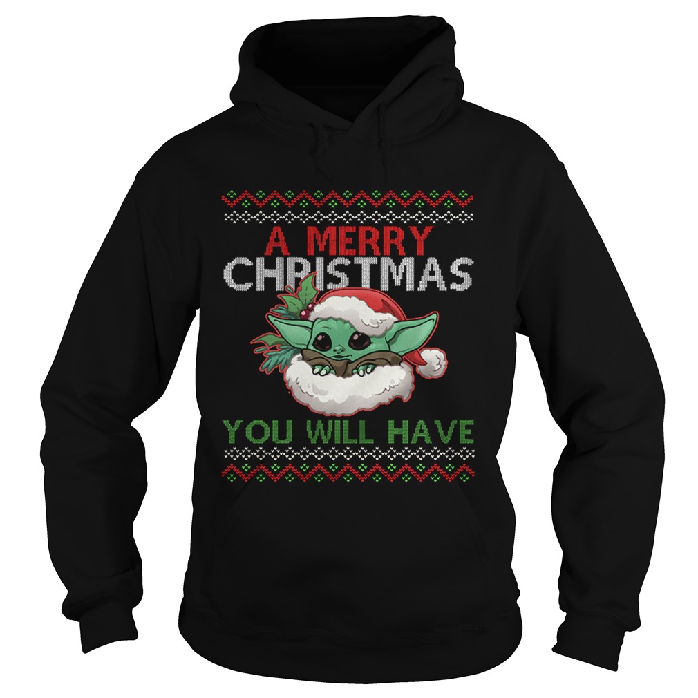 A Merry Christmas You Will Have Hoodie