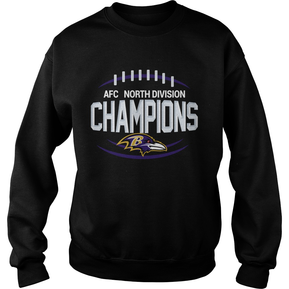 AFC North Division Champions Baltimore Ravens Sweatshirt