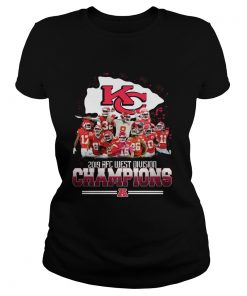 AFC West Division Champions Kansas City Chiefs 2019  Classic Ladies