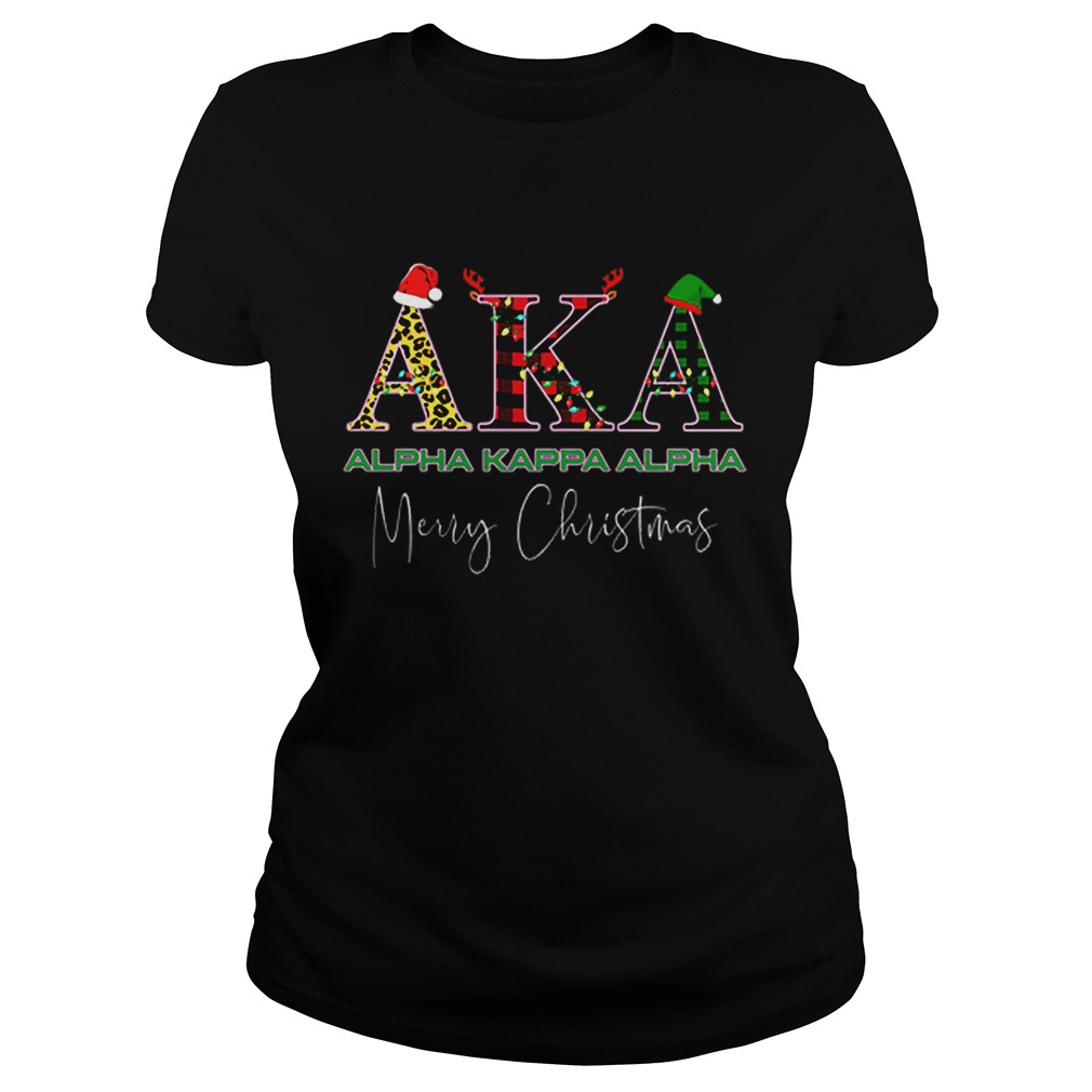 AKA Alpha Kappa Alpha Merry Christmas Classic Ladies