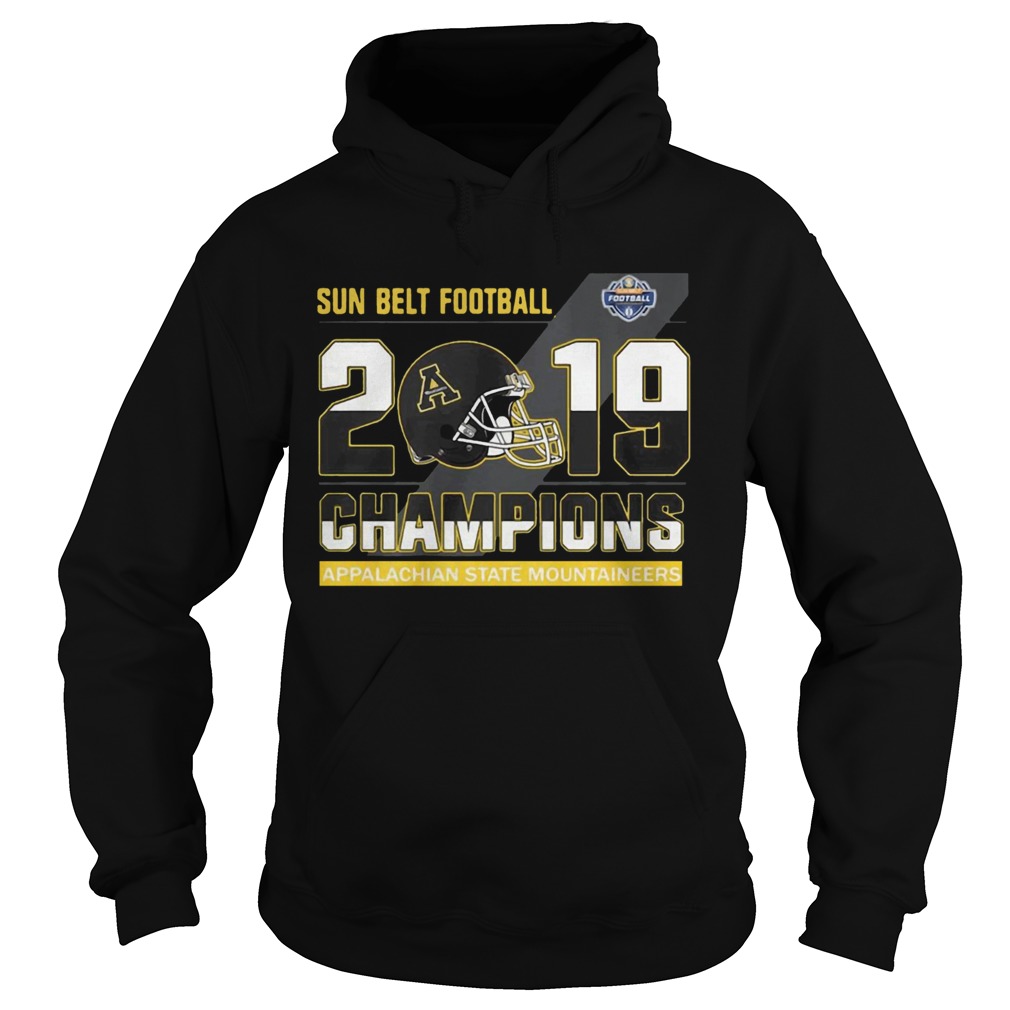 Appalachian State Mountaineers sun belt football champions Hoodie