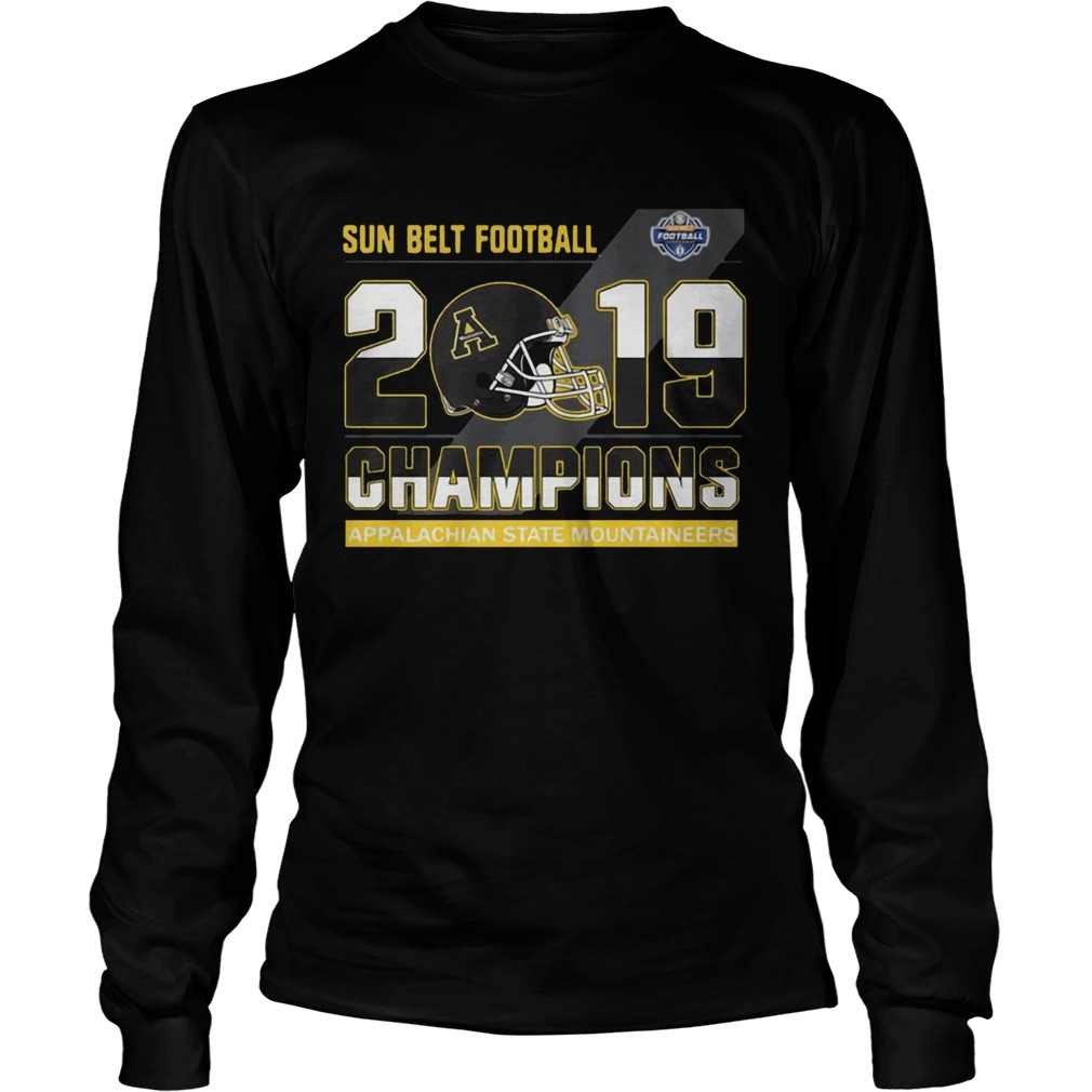 Appalachian State Mountaineers sun belt football champions LongSleeve