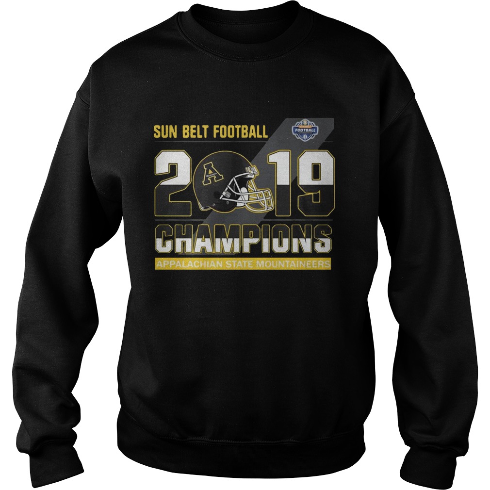 Appalachian State Mountaineers sun belt football champions Sweatshirt