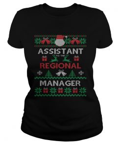 Assistant To The Regional Manager Ugly Christmas  Classic Ladies