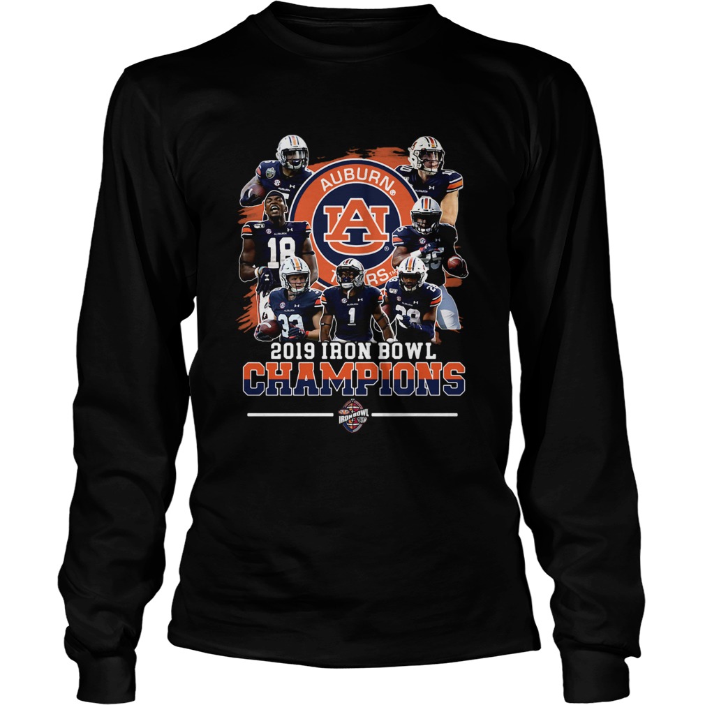 Auburn Tigers 2019 Iron Bowl Champions Team LongSleeve