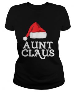 Aunt Claus Christmas Family Group Matching Pajama  Classic Ladies