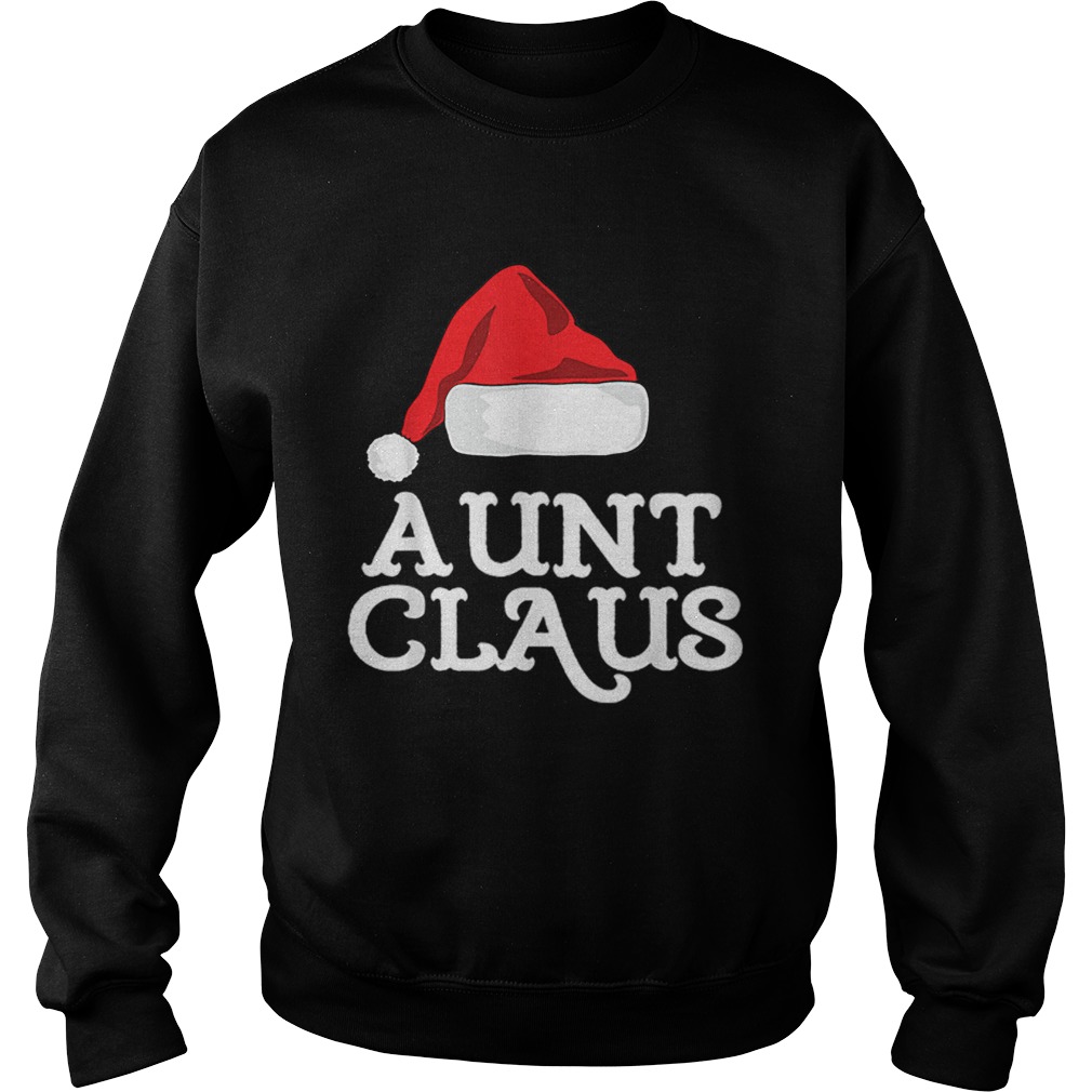 Aunt Claus Christmas Family Group Matching Pajama Sweatshirt