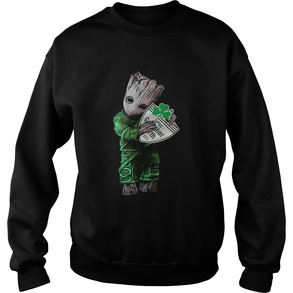 Baby Groot hug SpVgg Greuther Frth Sweatshirt