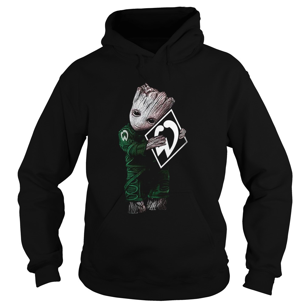 Baby Groot hug Werder Bremen Hoodie