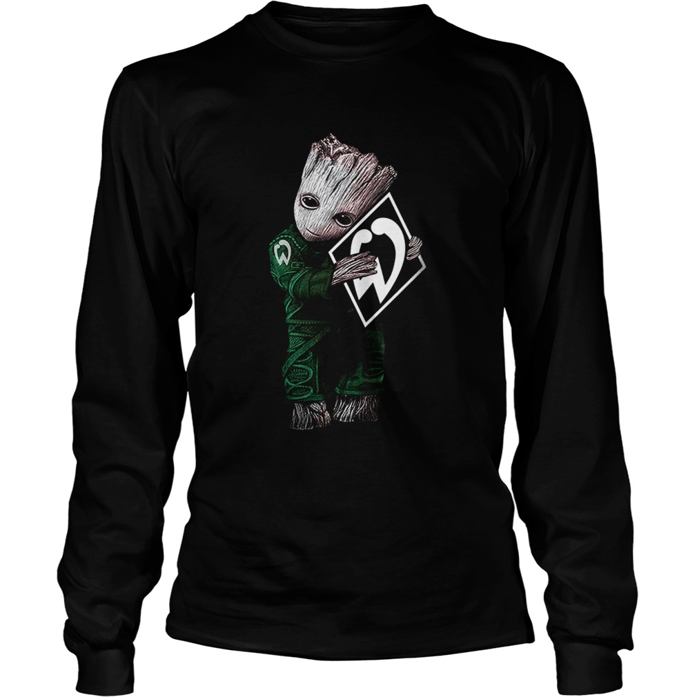 Baby Groot hug Werder Bremen LongSleeve