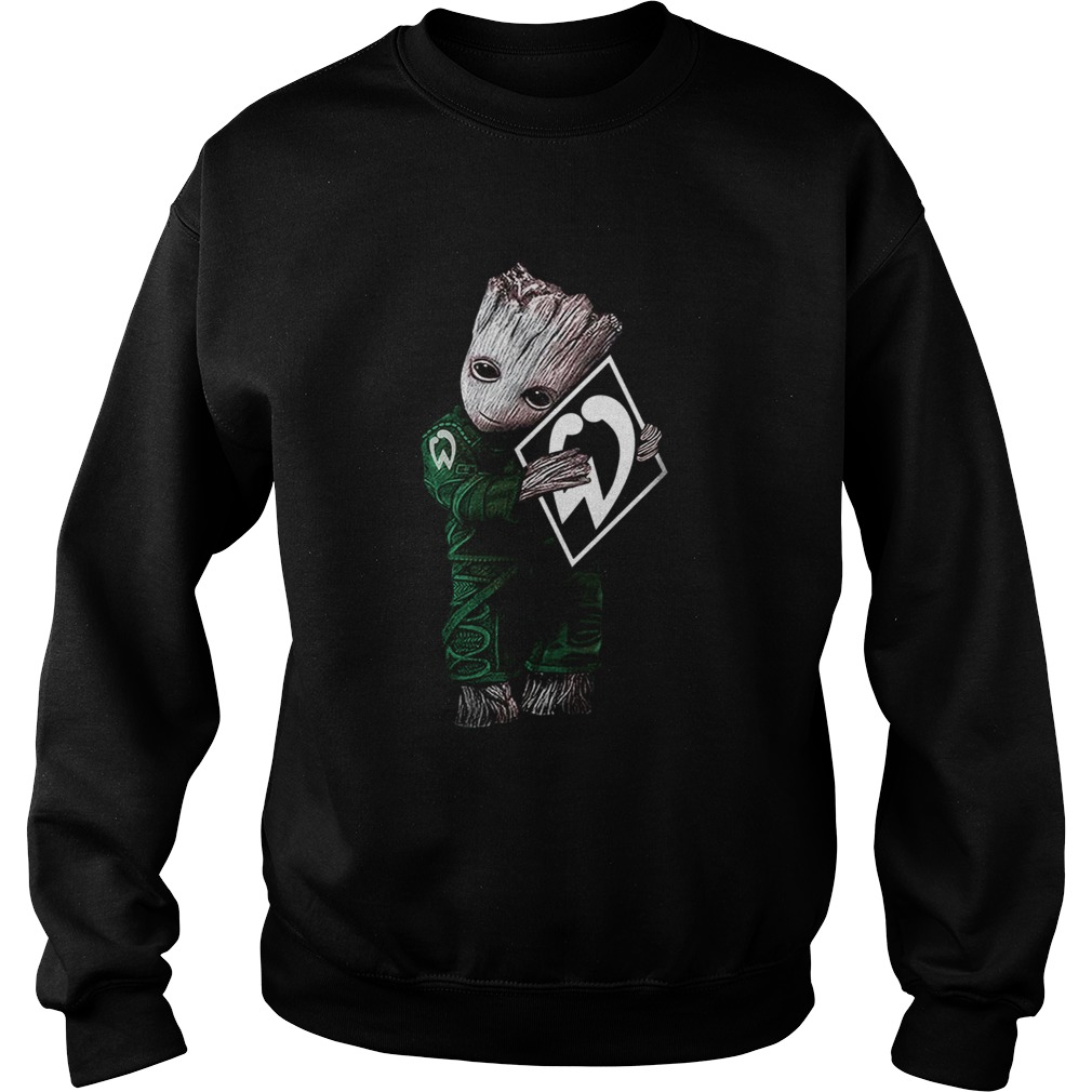 Baby Groot hug Werder Bremen Sweatshirt