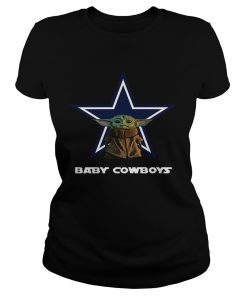 Baby Yoda Baby Cowboys Dallas Cowboys  Classic Ladies