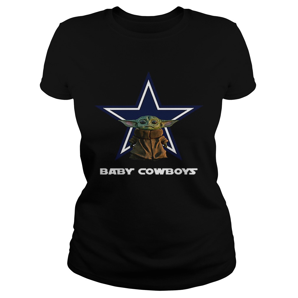 Baby Yoda Baby Cowboys Dallas Cowboys Classic Ladies