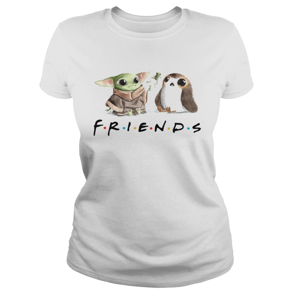 Baby Yoda Frog and Penguin Friends Classic Ladies