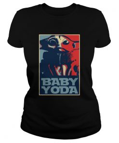 Baby Yoda Hope Poster  Classic Ladies