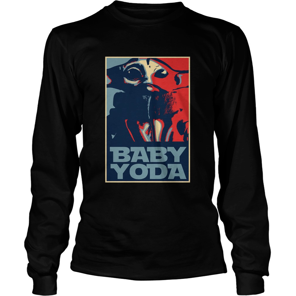 Baby Yoda Hope Poster LongSleeve