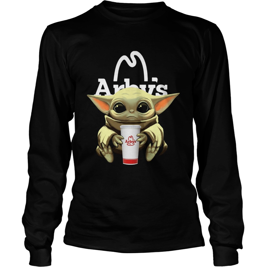 Baby Yoda Hug Arbys LongSleeve