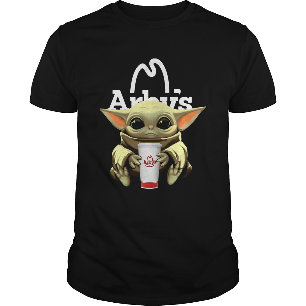 Baby Yoda Hug Arbys shirt