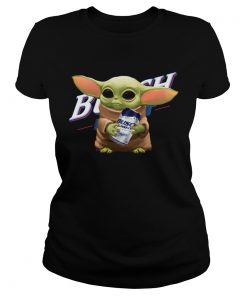 Baby Yoda Hug Busch Light  Classic Ladies