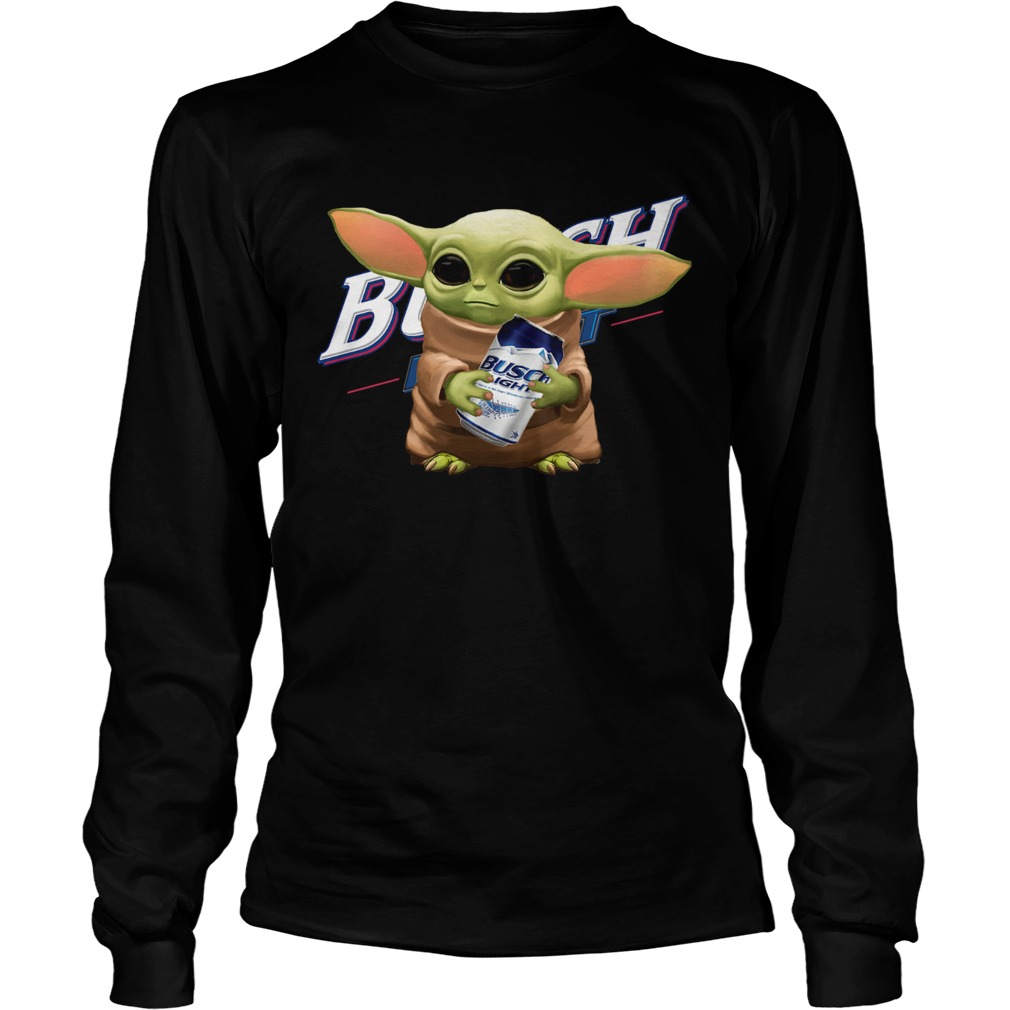 Baby Yoda Hug Busch Light LongSleeve