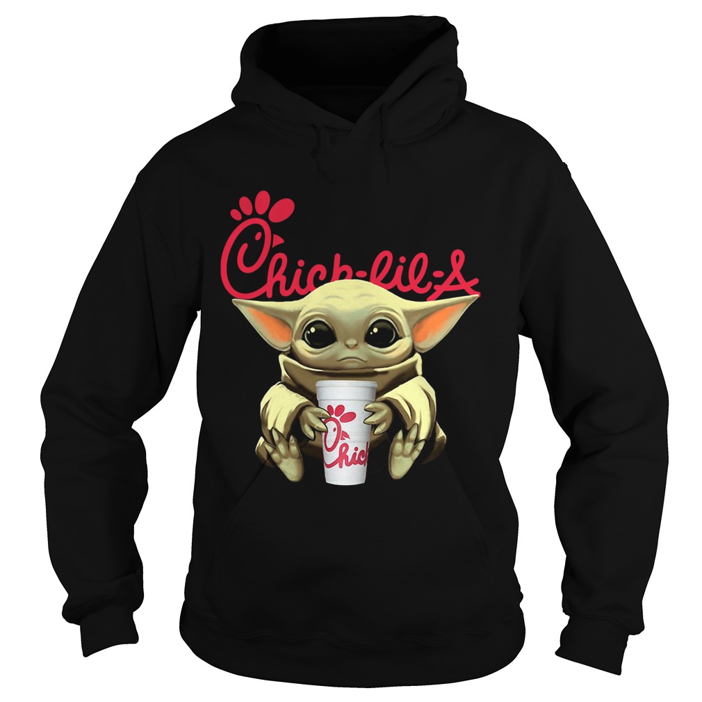 Baby Yoda Hug Chick Fil A Hoodie